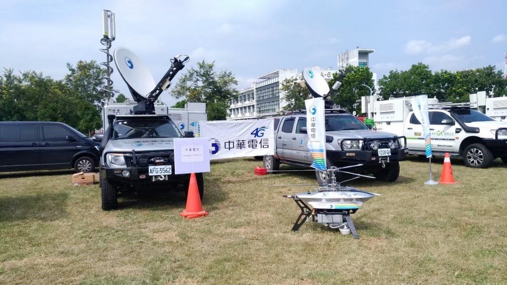 雷虎科技與中華電信無人機於109年9月在南投執行行政院舉辦之年度921防災演習