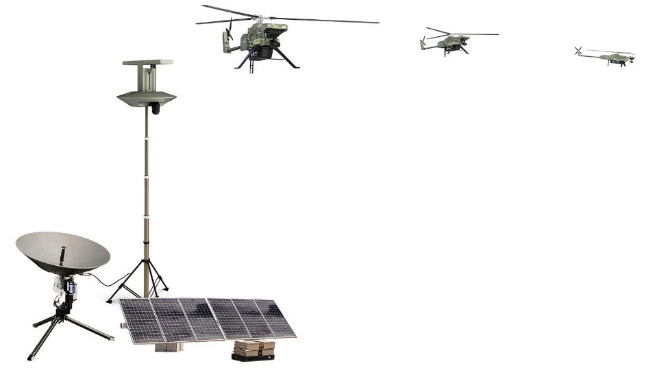 雷虎科技第二代群飛無人直升機